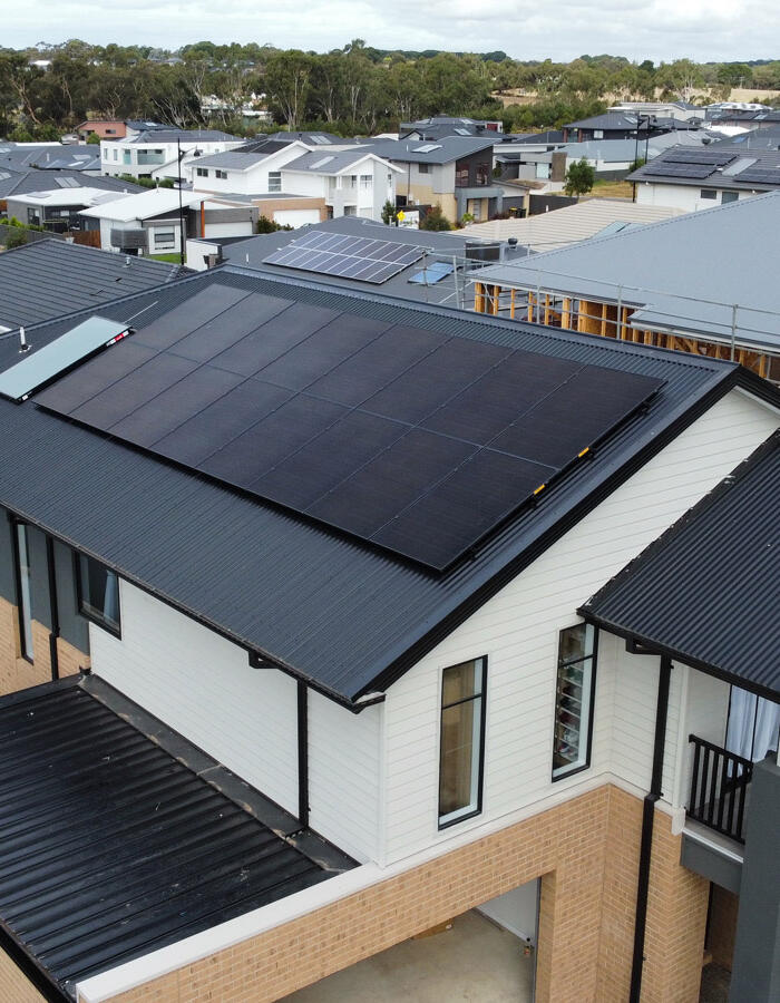 Trina solar panels installed on Curlewis home