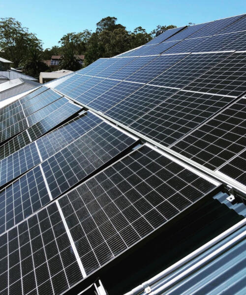 Solar panels installed on Geelong home