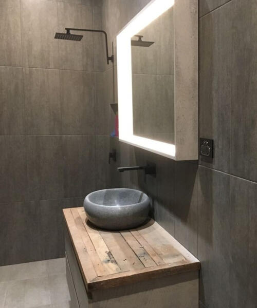 Bathroom of an all electric home in Geelong